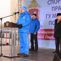 Спортивный праздник московской полиции